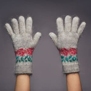 Siberia Spirit Ravishing Roses Gloves  -  Medium / Ravishing Roses