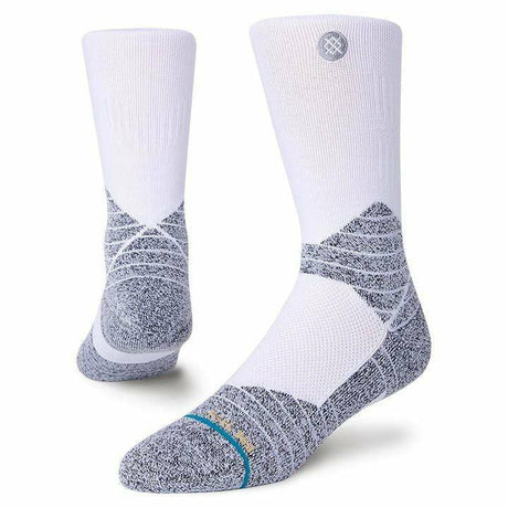 Stance Icon Sport Crew Socks  -  Medium / White