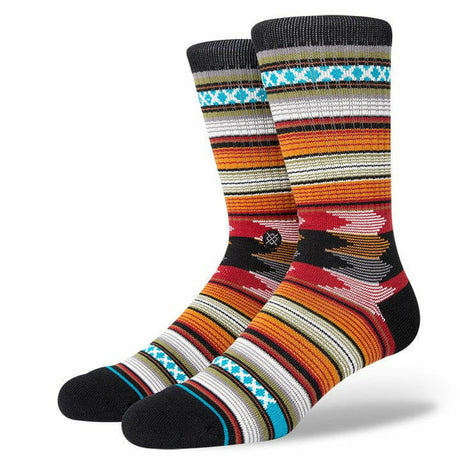 Stance Baron Crew Socks  -  Medium / Black