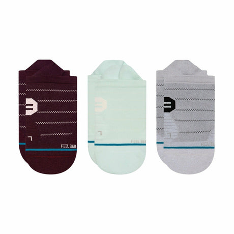 Stance Womens All Set Tab 3-Pack Socks  -  Small / Multi