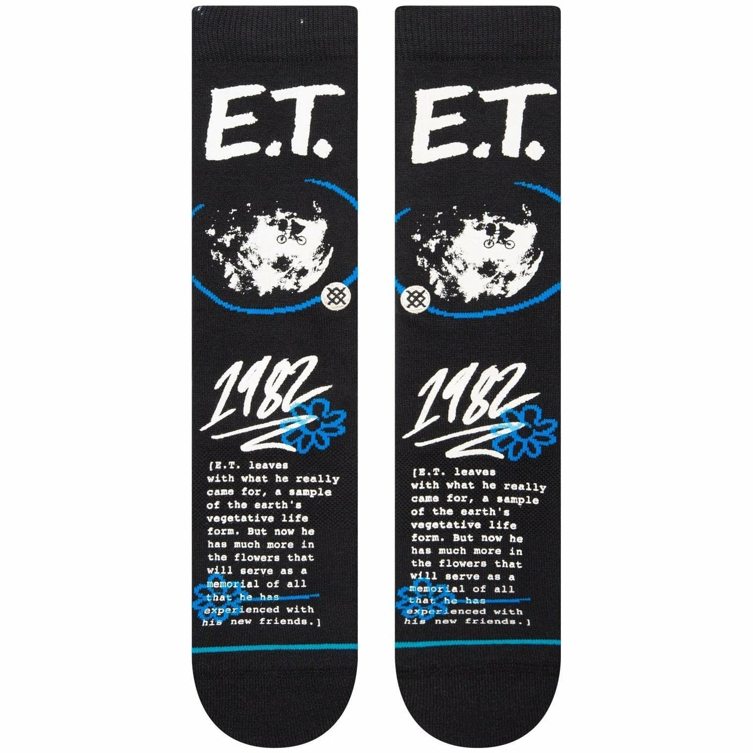 Stance Extra Terrestrial Crew Socks  -  Medium / Black