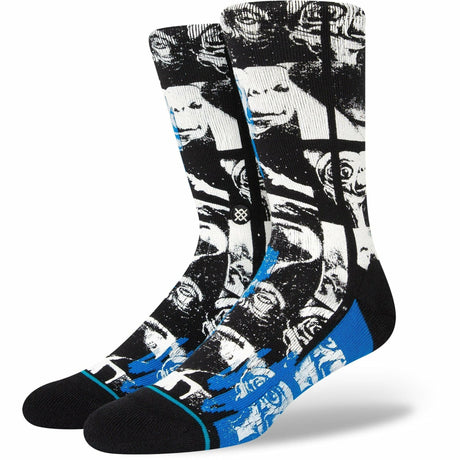 Stance Phone Home Crew Socks  -  Medium / Black