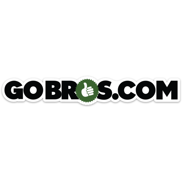 GoBros.com Sticker  - 