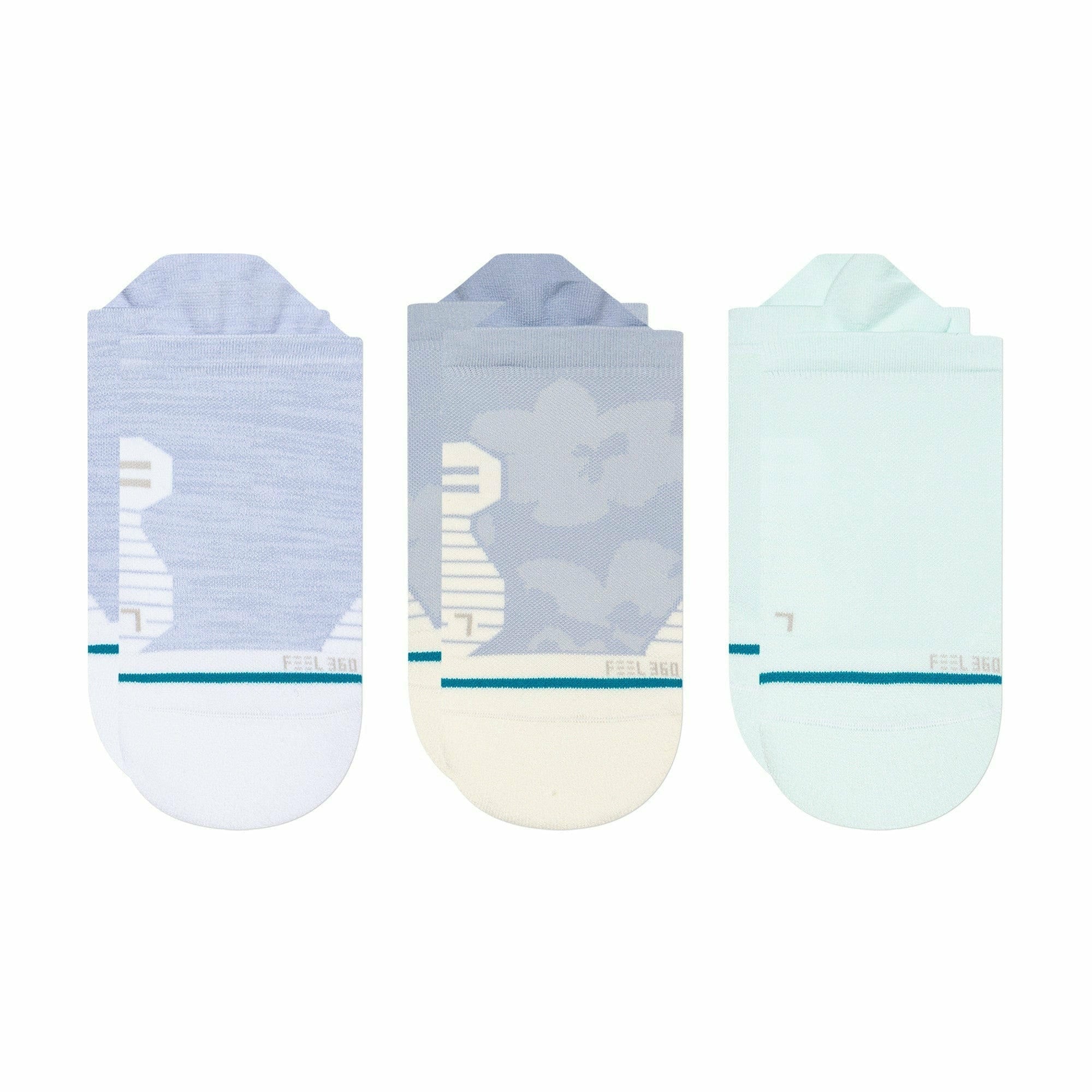 Stance Womens Fields 3-Pack Socks  -  Small / Multi