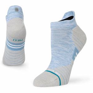 Stance Womens Melange Tab Socks  -  Small / White