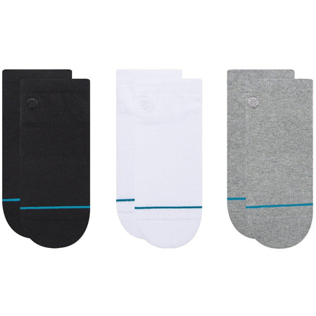 Stance Icon Low 3-Pack Socks  -  Medium / Multi