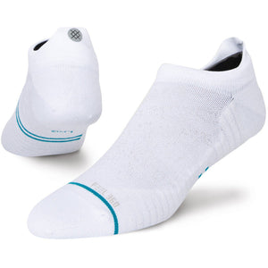 Stance Run Ultra Light Tab Socks  -  Small / White