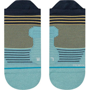 Stance Flounder Performance Tab Socks  -  Medium / Teal