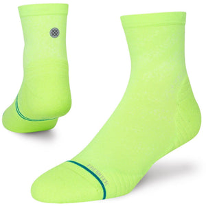 Stance Run Light Quarter Socks  -  Medium / Volt