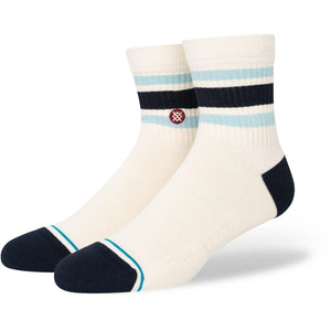 Stance Boyd Quarter Socks  -  Small / Vintage White