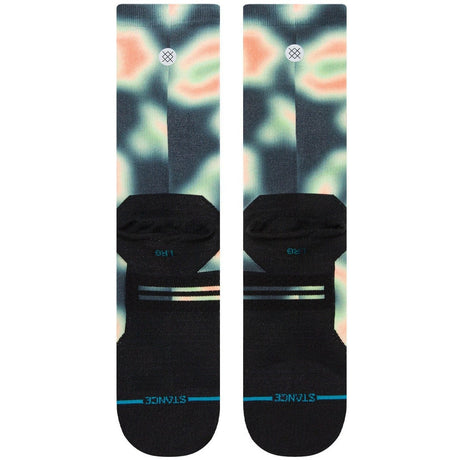 Stance Heat Performance Crew Socks  -  Large / Washed Black