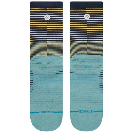 Stance Flounder Performance Crew Socks  -  Medium / Navy