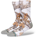 Stance Edge Casual Crew Socks  -  Medium / White