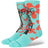Stance Surf Check By Russ Crew Socks  -  Small / Blue