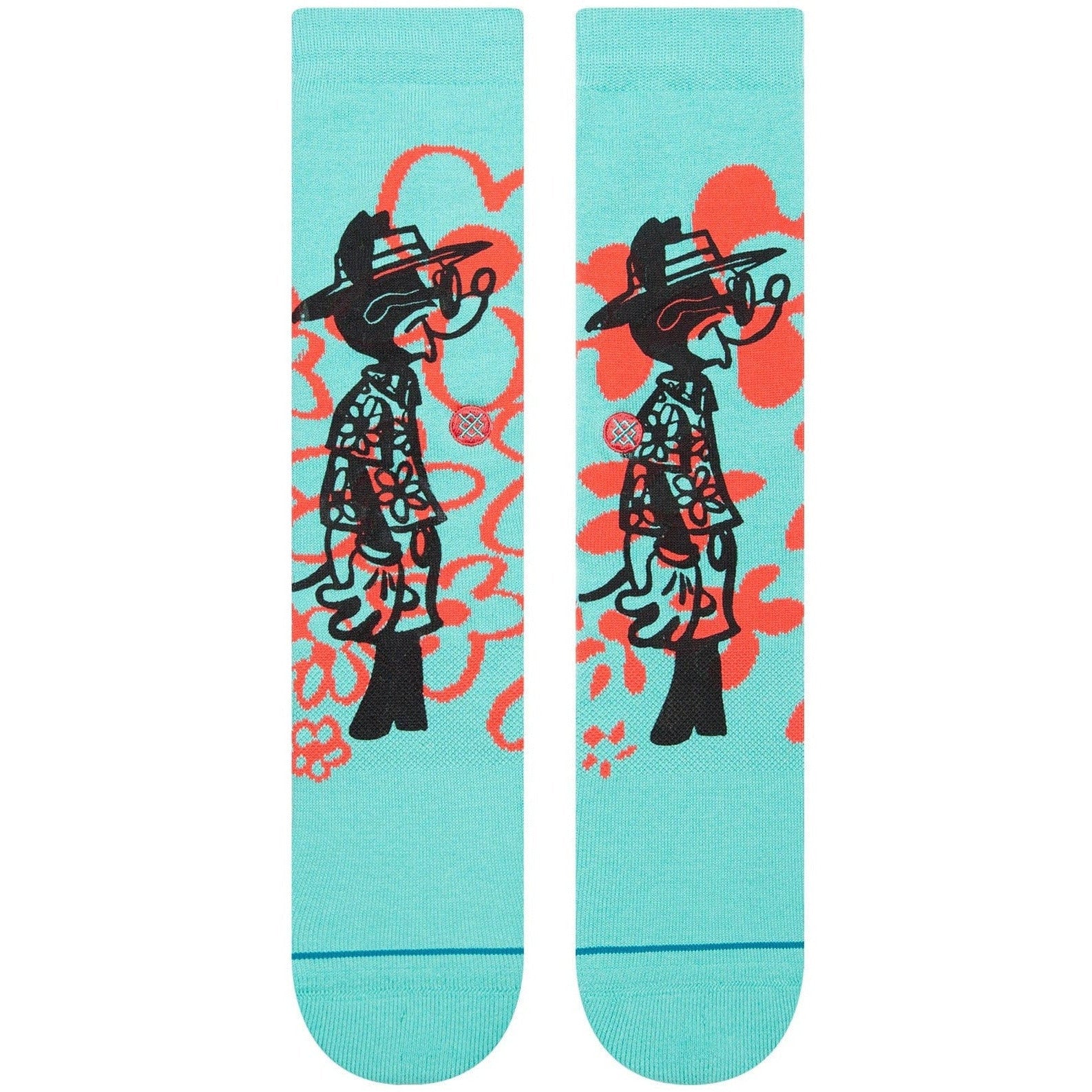 Stance Surf Check By Russ Crew Socks  - 