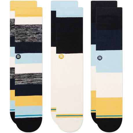 Stance Melbourne Crew 3-Pack Socks  -  Medium / Multi