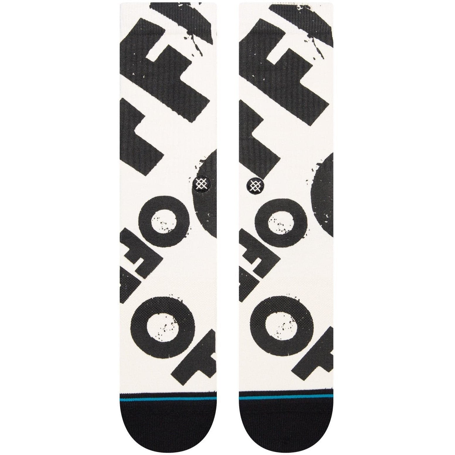 Stance Off Crew Socks  -  Large / Vintage White