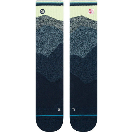 Stance 4 Peaks Performance Crew Socks  -  Medium / Navy