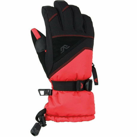 Gordini Junior Stomp III Gloves  -  X-Small / Black/Fire Engine Red
