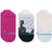 Stance Womens On The Go No Show 3-Pack Socks  -  Small / Magenta
