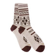 Pendleton Westerly Camp Crew Socks  -  Medium / Brown