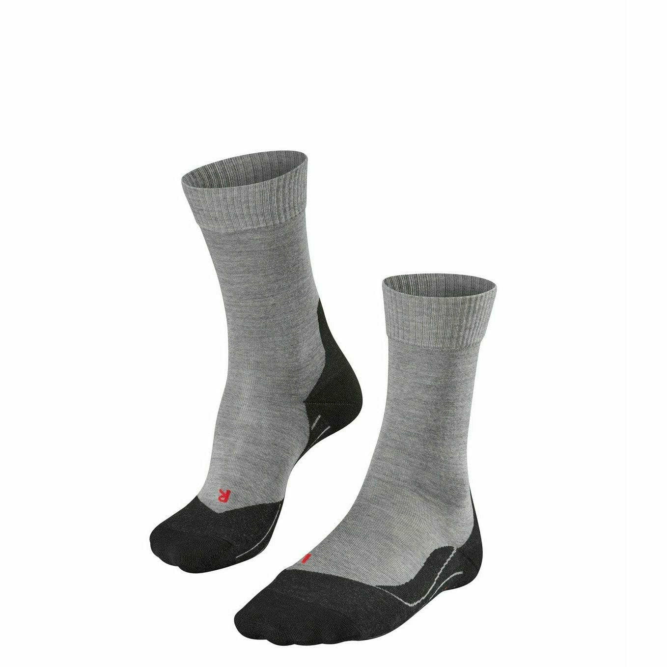 FALKE Mens TK5 Wander Trekking Socks  -  39-41 / Light Gray
