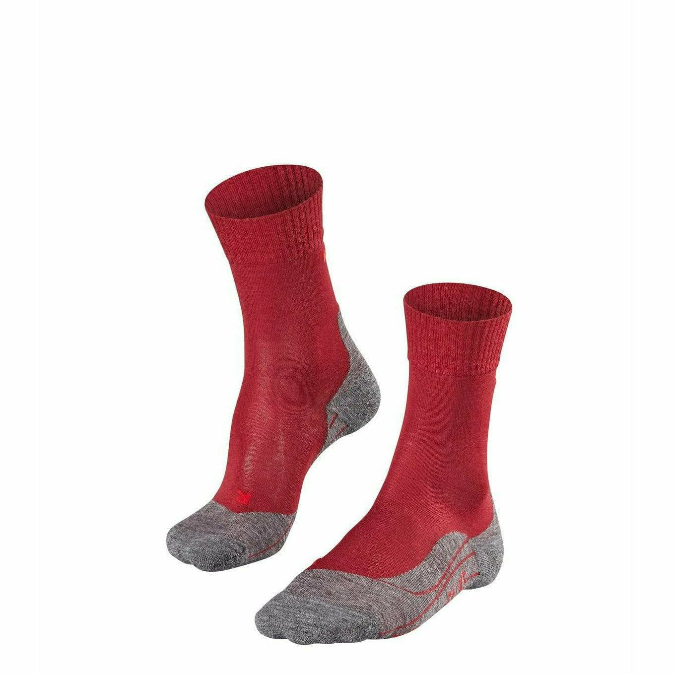 FALKE Womens TK5 Wander Trekking Socks  -  35-36 / Ruby