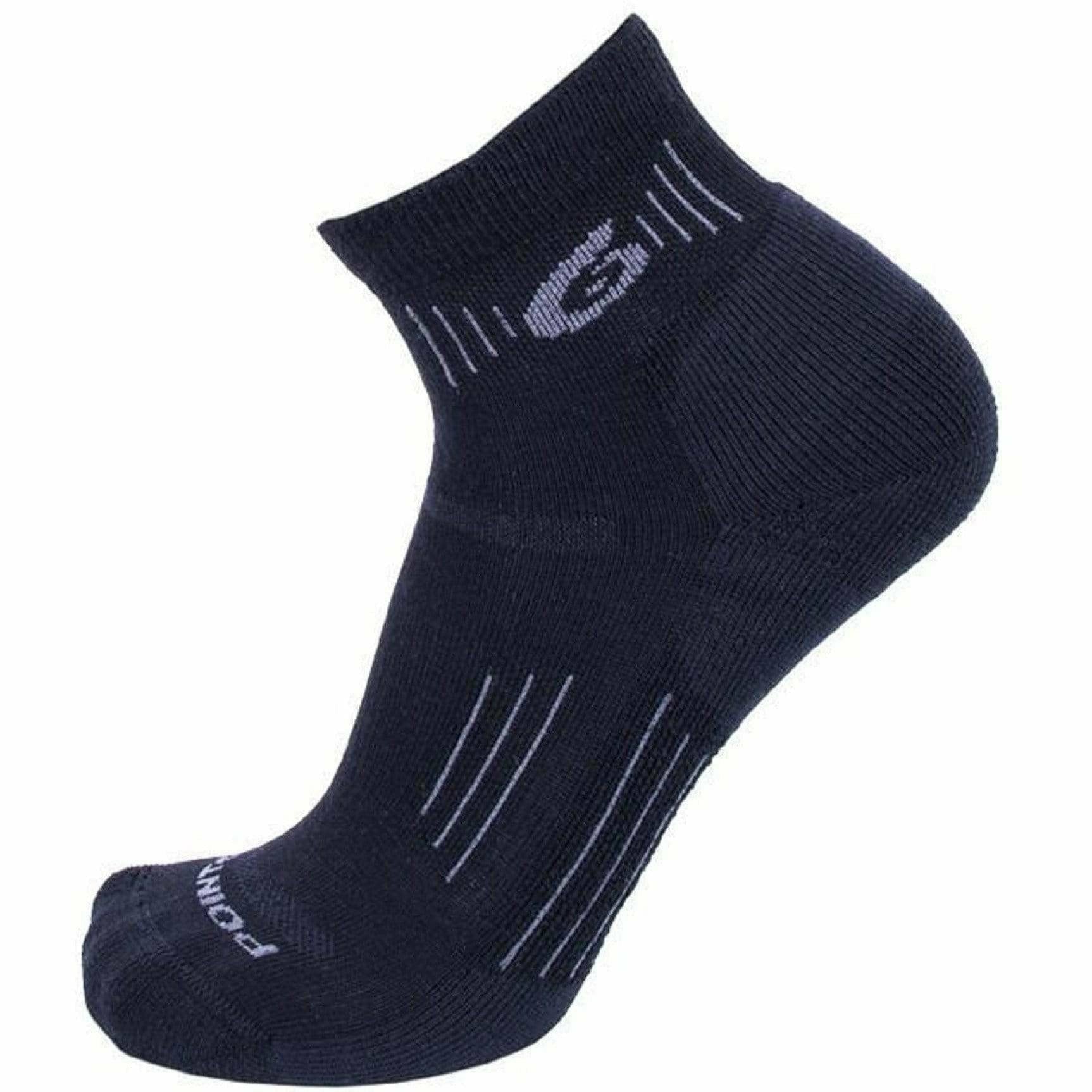 Point6 37.5 Light Mini Crew Hiking Socks  -  Medium / Black