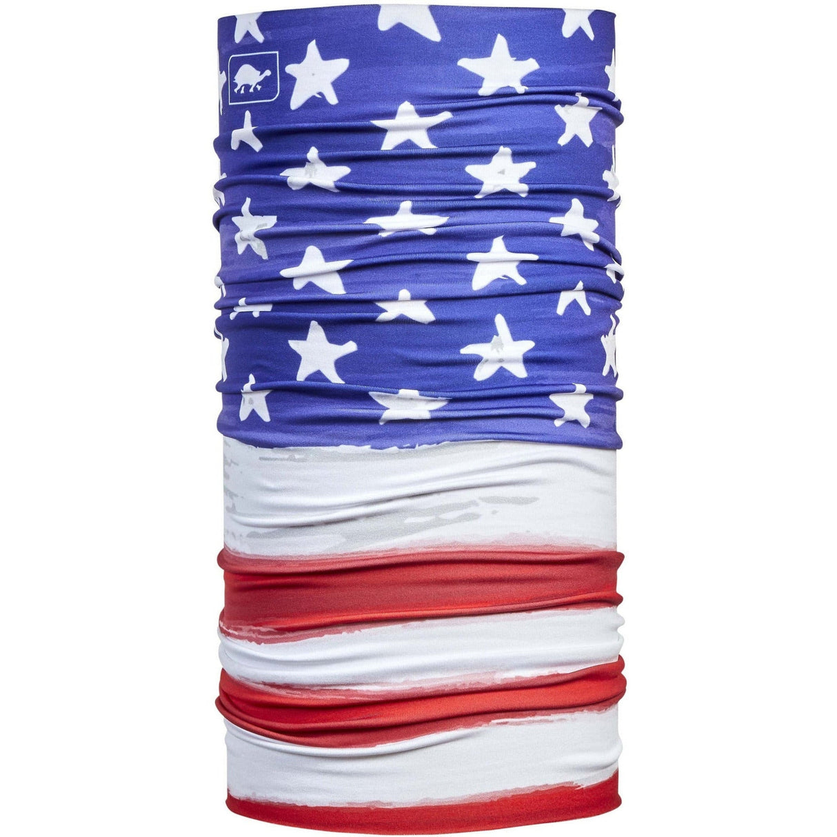 Turtle Fur Comfort Shell Totally Tubular  -  One Size Fits Most / Stars and Stripes