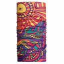 Turtle Fur Comfort Shell Tube Reversible Neck Gaiter  -  One Size Fits Most / Psychedelic Sunshine
