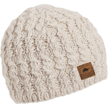 Turtle Fur Mika Wool Beanie  -  One Size Fits Most / White