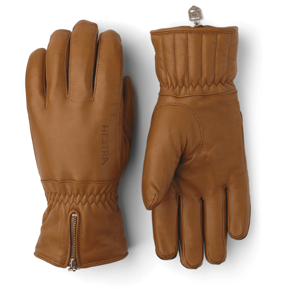 Hestra Leather Swisswool Gloves  -  7 / Cork
