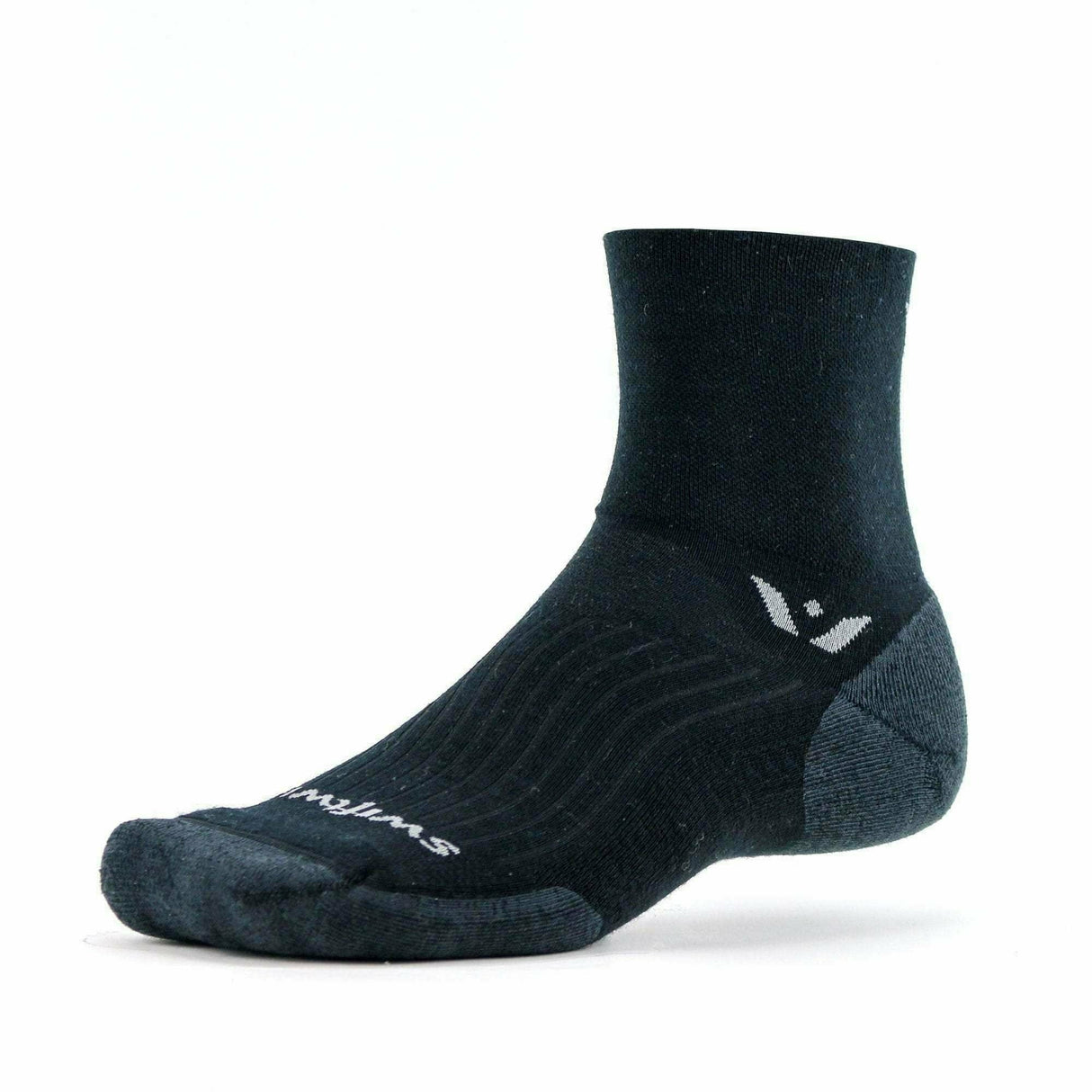 Swiftwick Pursuit Four Medium Socks  -  Small / Black