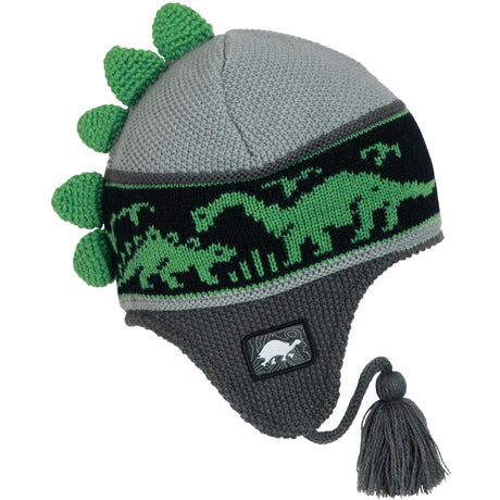 Turtle Fur Kids Dr. Dino Beanie  -  One Size Fits Most / Gray
