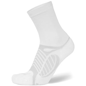 Balega Ultralight Crew Socks  -  Small / White