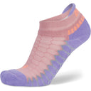 Balega Silver No Show Tab Socks - Clearance  -  Small / Dusty Pink