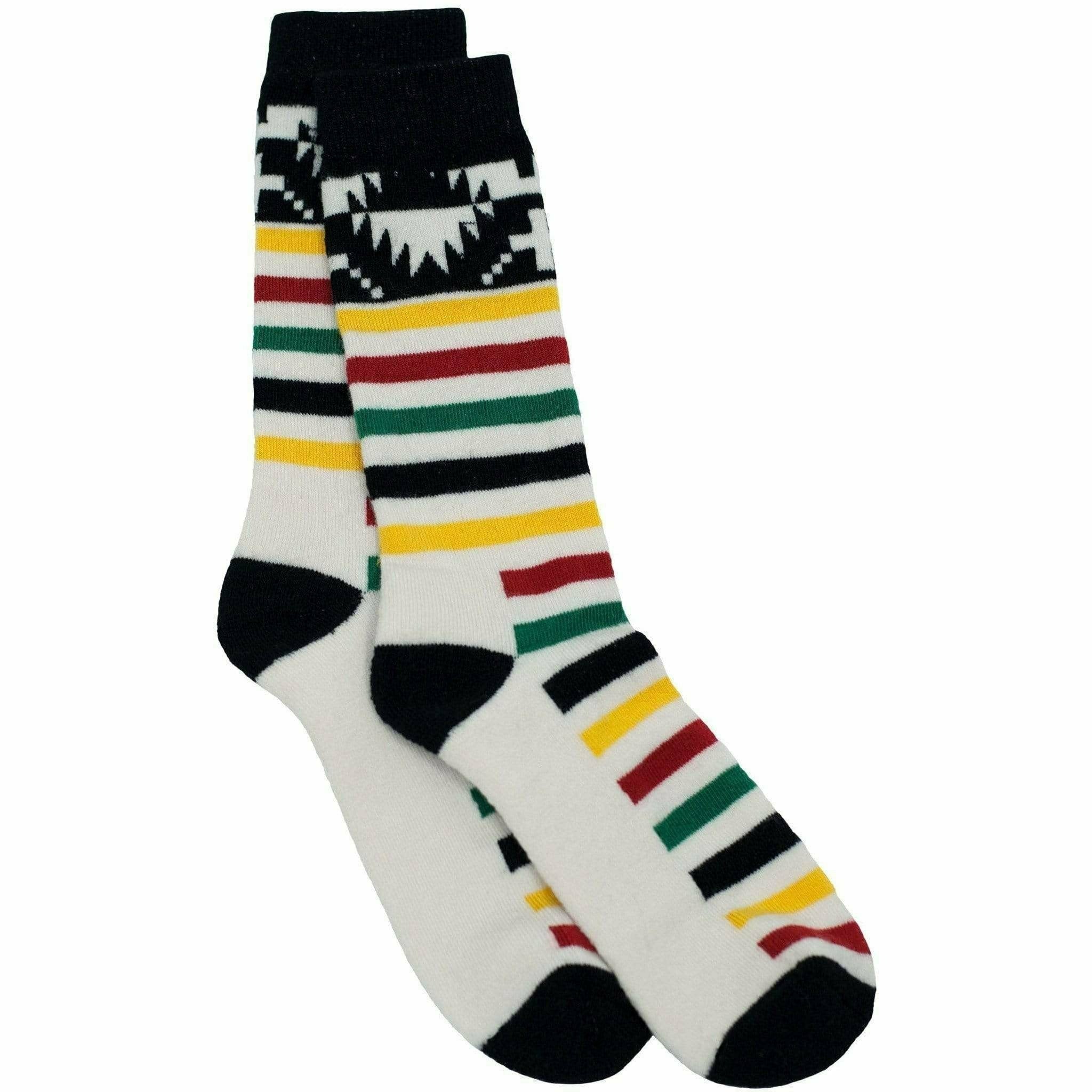 Pendleton National Park Merino Jacquard Crew Socks  -  Medium / Glacier Park