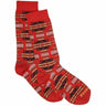 Pendleton Chief Joseph Crew Socks  -  Medium / Red