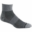 Wrightsock Double-Layer ECO Winter Run Quarter Socks  -  Small / Black/White
