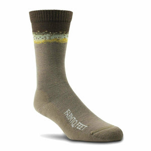 Farm to Feet Missoula Light Cushion Socks  -  Medium / Brown Trout
