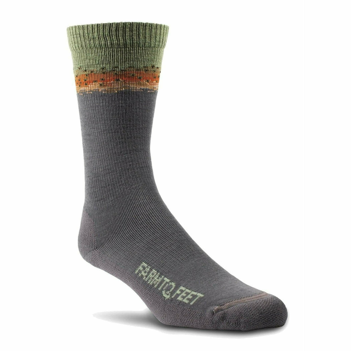 Farm to Feet Missoula Light Cushion Socks  -  Medium / Rainbow Trout
