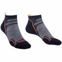 Bridgedale Womens Hike Ultralight Merino Low Socks  -  Small / Navy/Candy