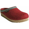 Haflinger GZ Classic Grizzly Wool Clogs  -  36 / Chili