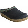 Haflinger GZ Classic Grizzly Wool Clogs  -  36 / Navy