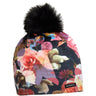 Turtle Fur Comfort Shell Pom Pom Beanie  -  One Size Fits Most / Bloom Bloom