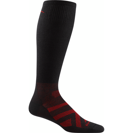 Darn Tough Mens Thermolite® RFL Over-the-Calf Ultra-Lightweight Ski & Snowboard Socks  -  Medium / Black