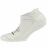 Balega Hidden Comfort No Show Tab Socks  -  Small / White