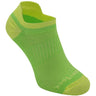 Wrightsock Double-Layer Coolmesh II Lightweight Tab Socks  -  Small / Lemon/Lime / Single Pair
