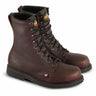 Thorogood Oil Rigger Series Safety Toe 8in Round Toe Boots  -  8 / D / Black Walnut