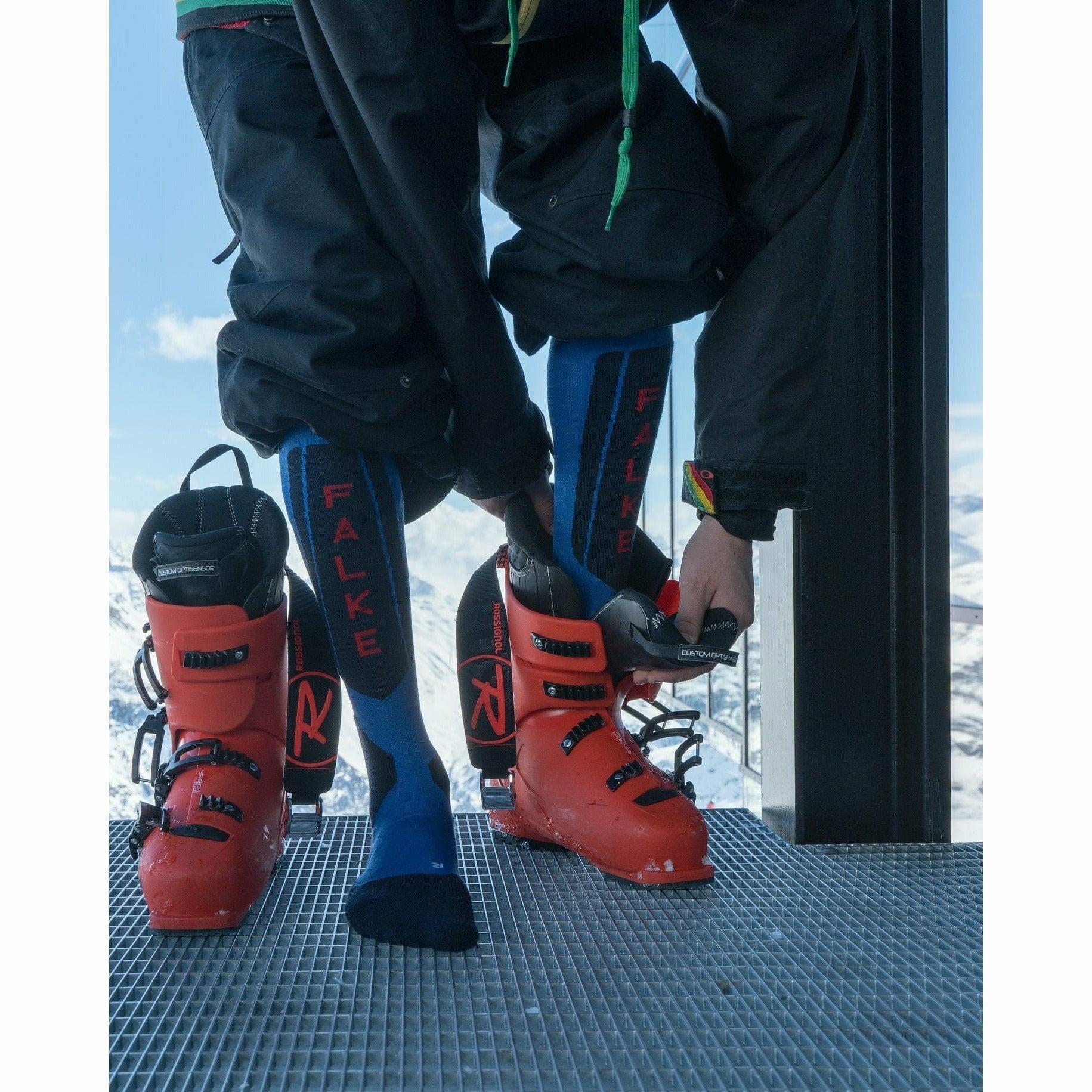 FALKE Mens SK5 Silk Ski Socks  - 